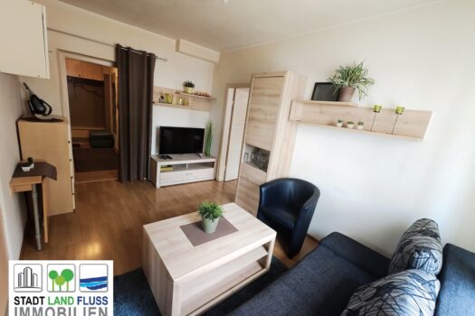 Charmante 2-Zimmer-Wohnung in ruhiger und zentraler Lage – möbliert & sofort verfügbar!